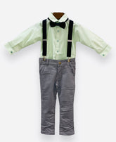 4PC Formal Wear Suit Green